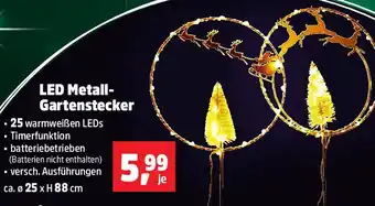 Thomas Philipps LED Metall Gartenstecker Angebot