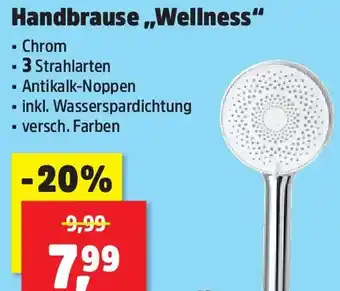 Thomas Philipps Handbrause ,,Wellness" Angebot