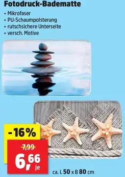 Thomas Philipps Fotodruck-Badematte Angebot