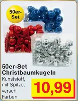 Wiglo Wunderland 50er-Set Christbaumkugeln Angebot