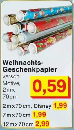 Wiglo Wunderland Weihnachts Geschenkpapier Angebot