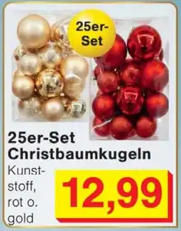 Wiglo Wunderland 25er-Set Christbaumkugeln Angebot