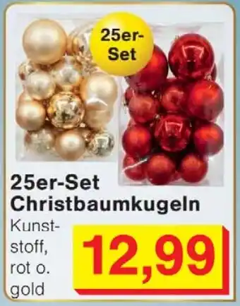 Wiglo Wunderland 25er-Set Christbaumkugeln Angebot