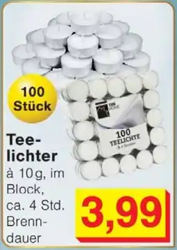 Wiglo Wunderland Teelichter Angebot