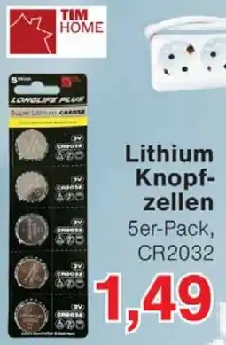 Wiglo Wunderland TIM HOME Lithium Knopfzellen Angebot