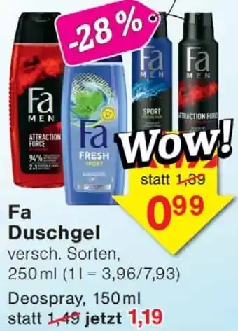 Wiglo Wunderland Fa Duschgel Angebot