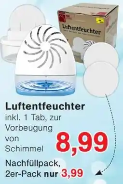 Wiglo Wunderland Luftentfeuchter Angebot
