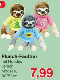 Wiglo Wunderland Plüsch-Faultier Angebot
