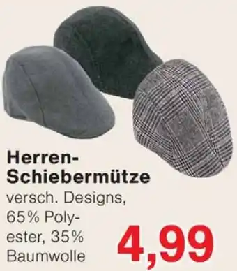 Wiglo Wunderland Herren Schiebermütze Angebot