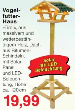 Wiglo Wunderland Vogelfutter Haus Angebot