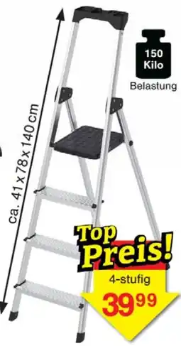 Wiglo Wunderland Alu-Sicherheitsleiter Angebot