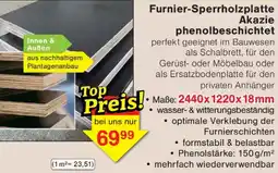 Wiglo Wunderland Furnier-Sperrholzplatte Akazie phenolbeschichtet Angebot
