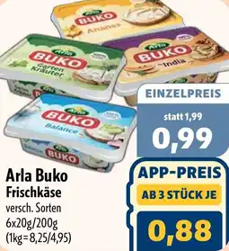 Aktiv Irma Arla Buko Frischkäse Angebot