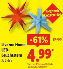 Lidl Livarno Home LED Leuchtstern Angebot