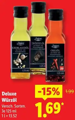 Lidl Deluxe Würzöl Angebot