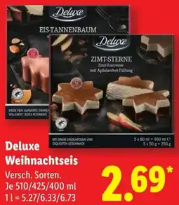 Lidl Deluxe Weihnachtseis Angebot