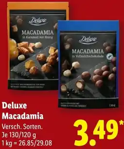 Lidl Deluxe Macadamia Angebot
