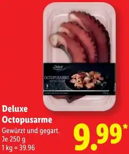 Lidl Deluxe Octopusarme Angebot