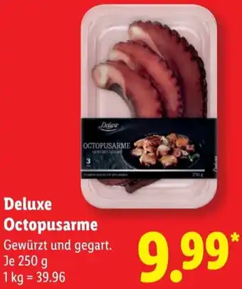 Lidl Deluxe Octopusarme Angebot