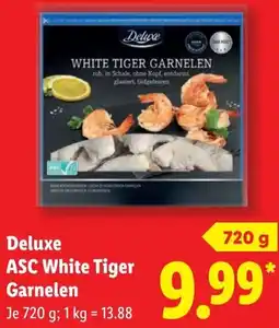 Lidl Deluxe ASC White Tiger Garnelen Angebot
