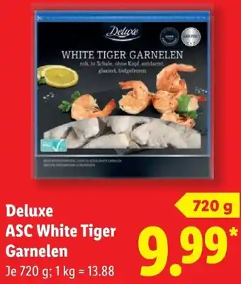 Lidl Deluxe ASC White Tiger Garnelen Angebot