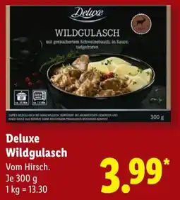 Lidl Deluxe Wildgulasch Angebot