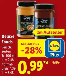 Lidl Deluxe Fonds Angebot