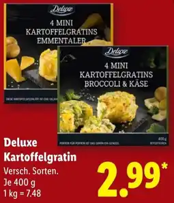 Lidl Deluxe Kartoffelgratin Angebot