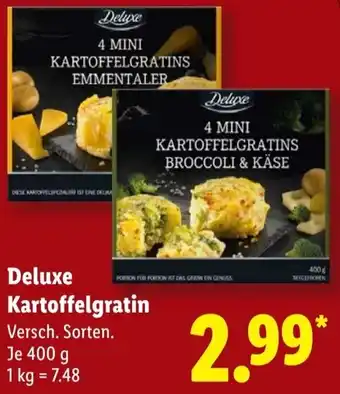 Lidl Deluxe Kartoffelgratin Angebot