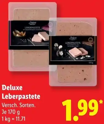 Lidl Deluxe Leberpastete Angebot