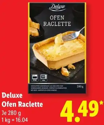 Lidl Deluxe Ofen Raclette Angebot