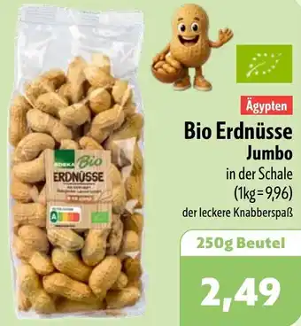 Aktiv Irma Bio Erdnüsse Jumbo Angebot