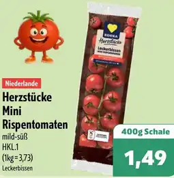 Aktiv Irma EDEKA Herzstücke Mini Rispentomaten Angebot