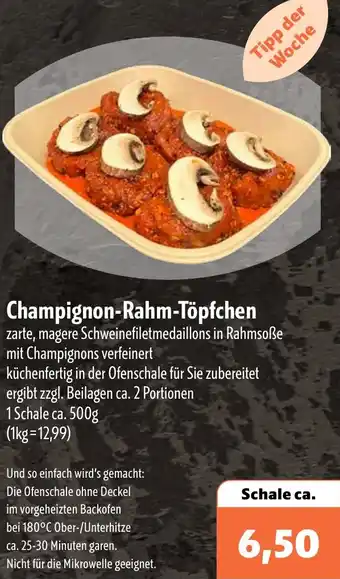 Aktiv Irma Champignon-Rahm-Töpfchen Angebot