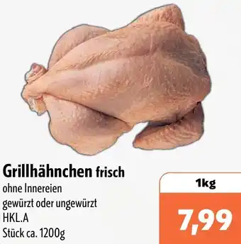 Aktiv Irma Grillhähnchen frisch Angebot