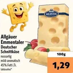Aktiv Irma Allgäuer Emmentaler Deutscher Schnittkäse Angebot