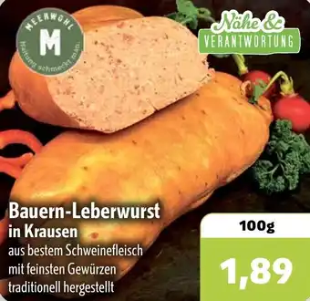 Aktiv Irma Bauern-Leberwurst in Krausen Angebot