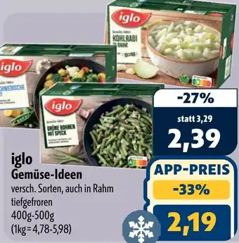 Aktiv Irma iglo Gemüse-Ideen Angebot