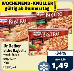 Aktiv Irma Dr.Oetker Bistro Baguette Angebot