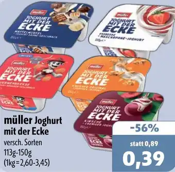 Aktiv Irma müller Joghurt mit der Ecke Angebot