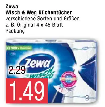 Marktkauf Zewa Wisch & Weg Küchentücher Angebot