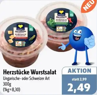 Aktiv Irma EDEKA Herzstücke Wurstsalat Angebot