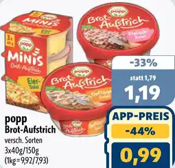 Aktiv Irma popp Brot-Aufstrich Angebot