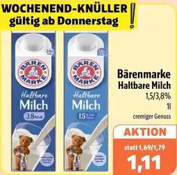 Aktiv Irma Bärenmarke Haltbare Milch Angebot