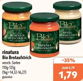 Aktiv Irma rinatura Bio Brotaufstrich Angebot