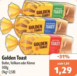Aktiv Irma Golden Toast Angebot