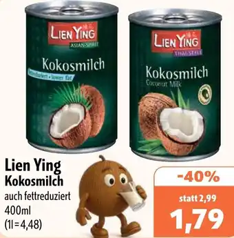 Aktiv Irma Lien Ying Kokosmilch Angebot