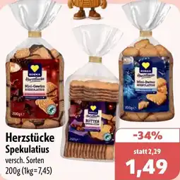 Aktiv Irma EDEKA Herzstücke Spekulatius Angebot
