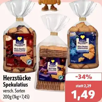 Aktiv Irma EDEKA Herzstücke Spekulatius Angebot