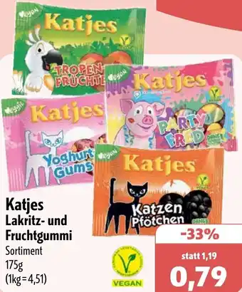 Aktiv Irma Katjes Lakritz- und Fruchtgummi Angebot
